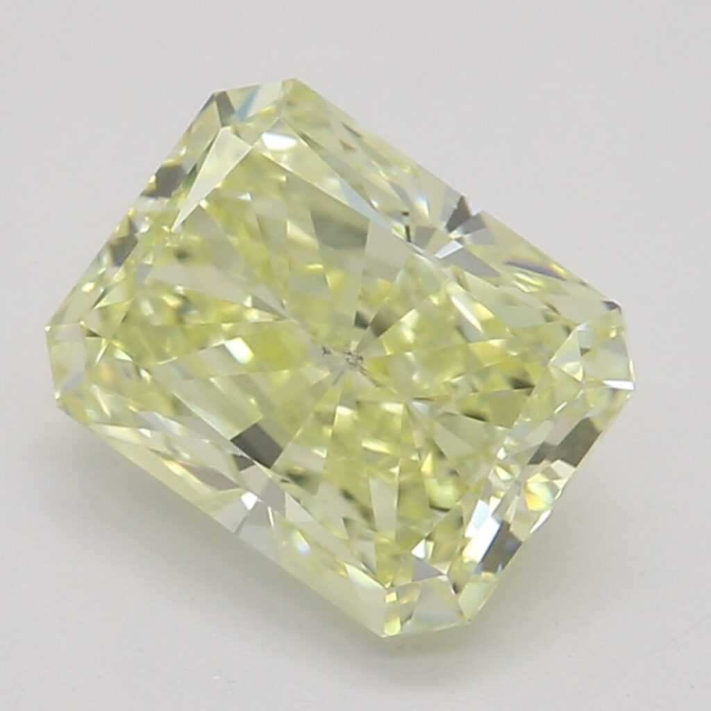 1.00 Ct. Fancy Yellow Radiant Diamond