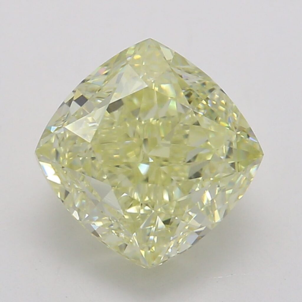 1.51 Ct. Fancy Yellow Cushion Diamond