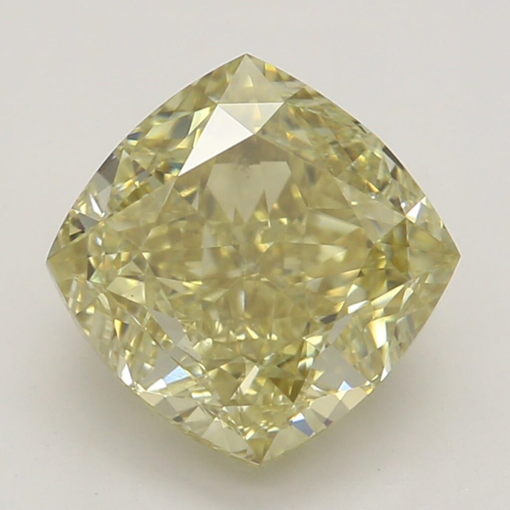 1.71 Ct. Fancy Brownish Yellow Cushion Diamond