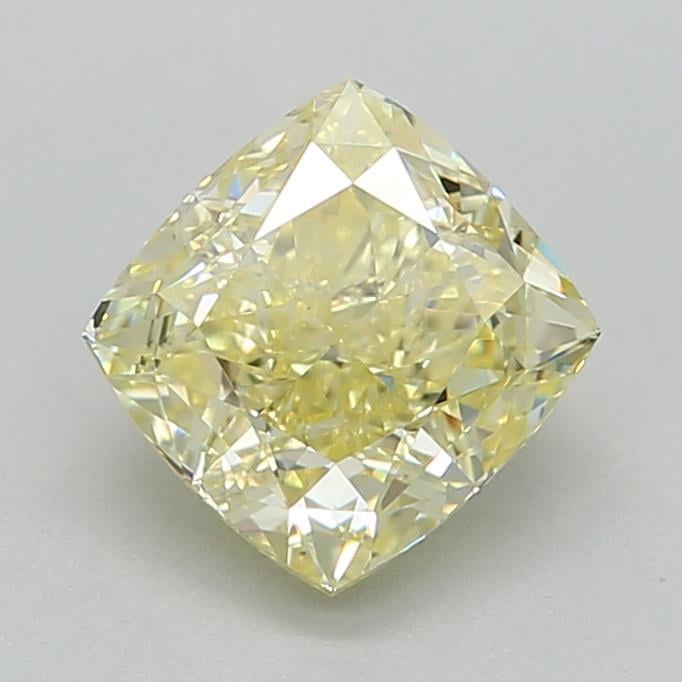 1.00 Ct. Fancy Yellow Cushion Diamond