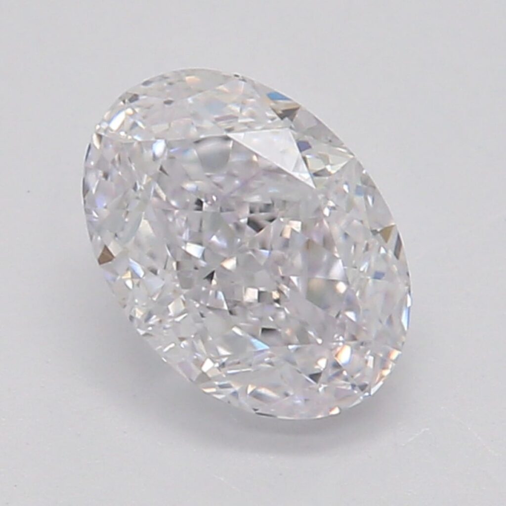 0.52 Ct. Faint Pink Oval Diamond