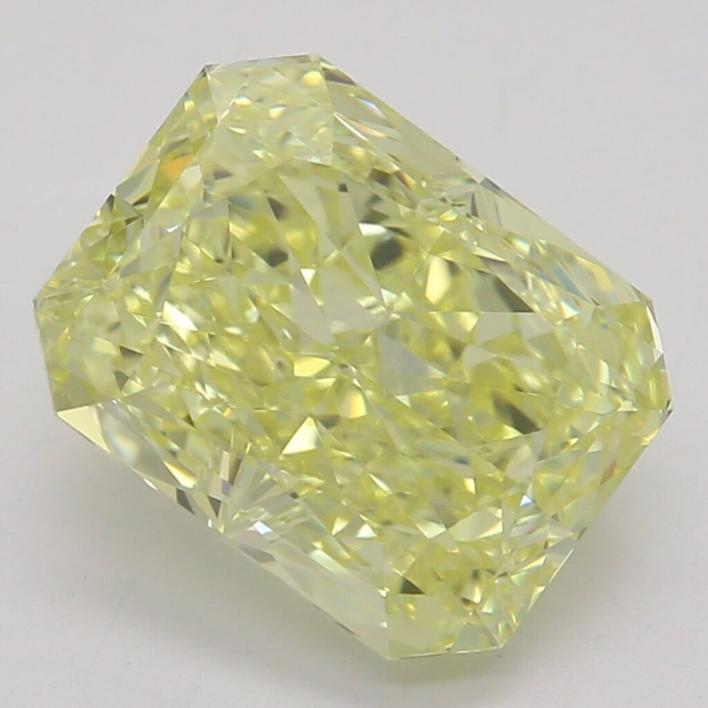 2.09 Ct. Fancy Yellow Radiant Diamond
