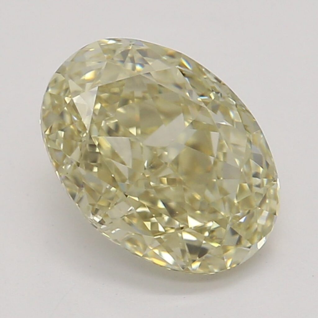 1.00 Ct. Fancy Brownish Yellow Oval Diamond