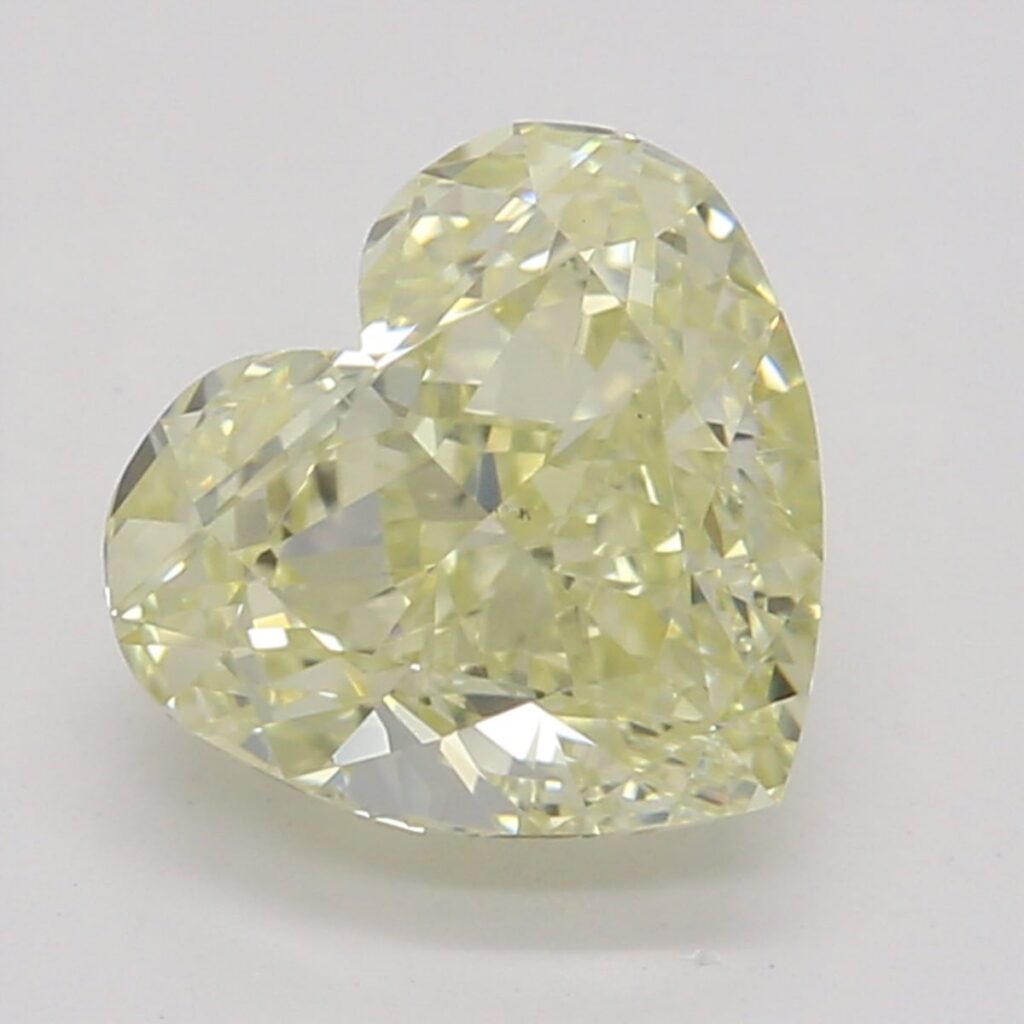 1.01 Ct. Fancy Yellow Heart Diamond