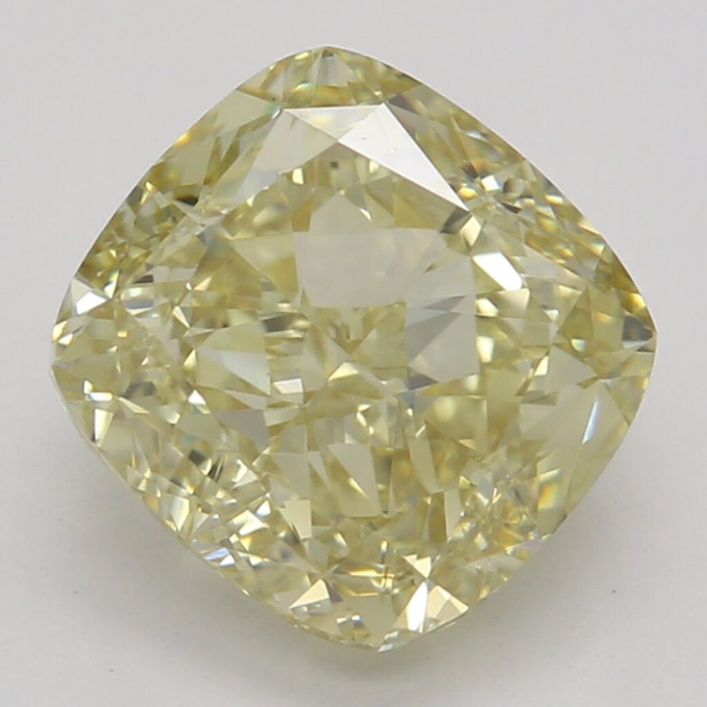 2.01 Ct. Fancy Brownish Yellow Cushion Diamond