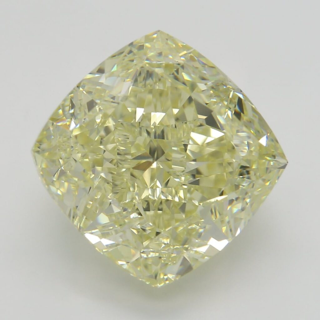 8.00 Ct. Fancy Yellow Cushion Diamond