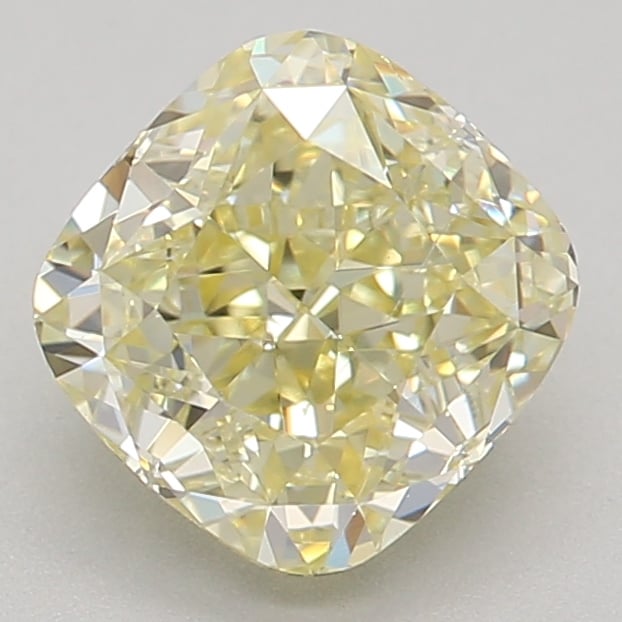 1.02 Ct. Fancy Yellow Cushion Diamond