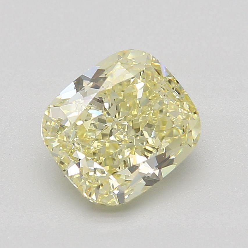 1.50 Ct. Fancy Yellow Cushion Diamond