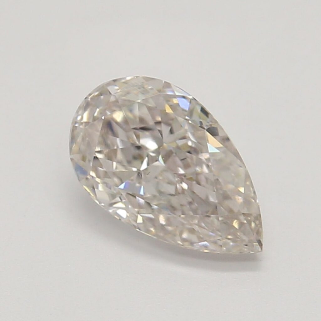 0.50 Ct. Light Pink Pear Diamond