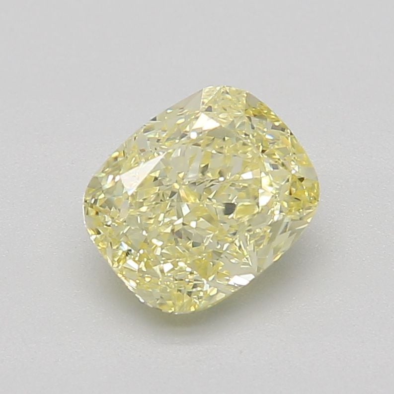1.02 Ct. Fancy Yellow Cushion Diamond