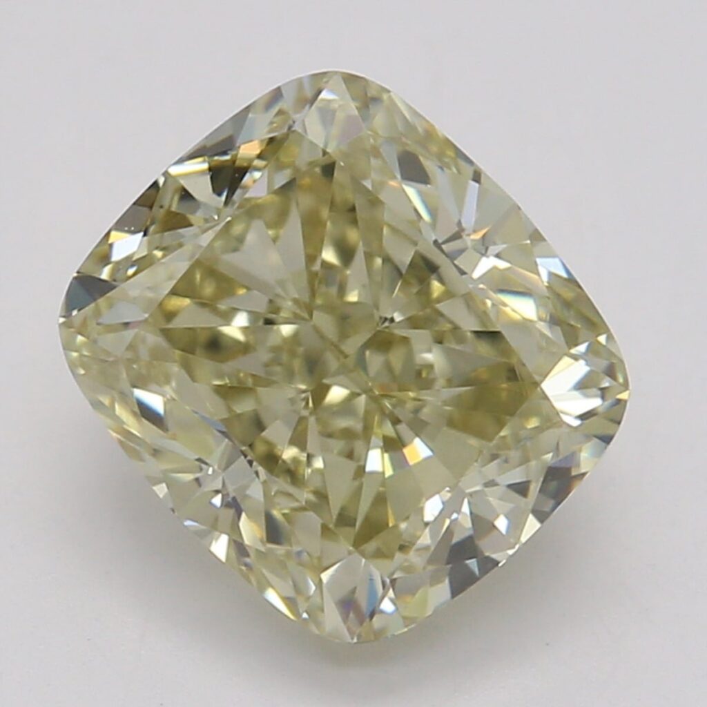 1.51 Ct. Fancy Brownish Yellow Cushion Diamond