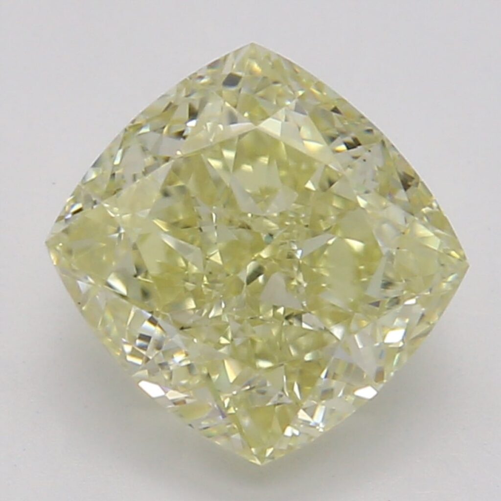 1.20 Ct. Fancy Yellow Cushion Diamond