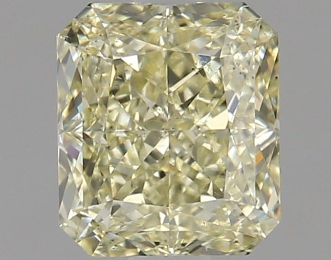 1.23 Ct. Fancy Light Yellow Radiant Diamond