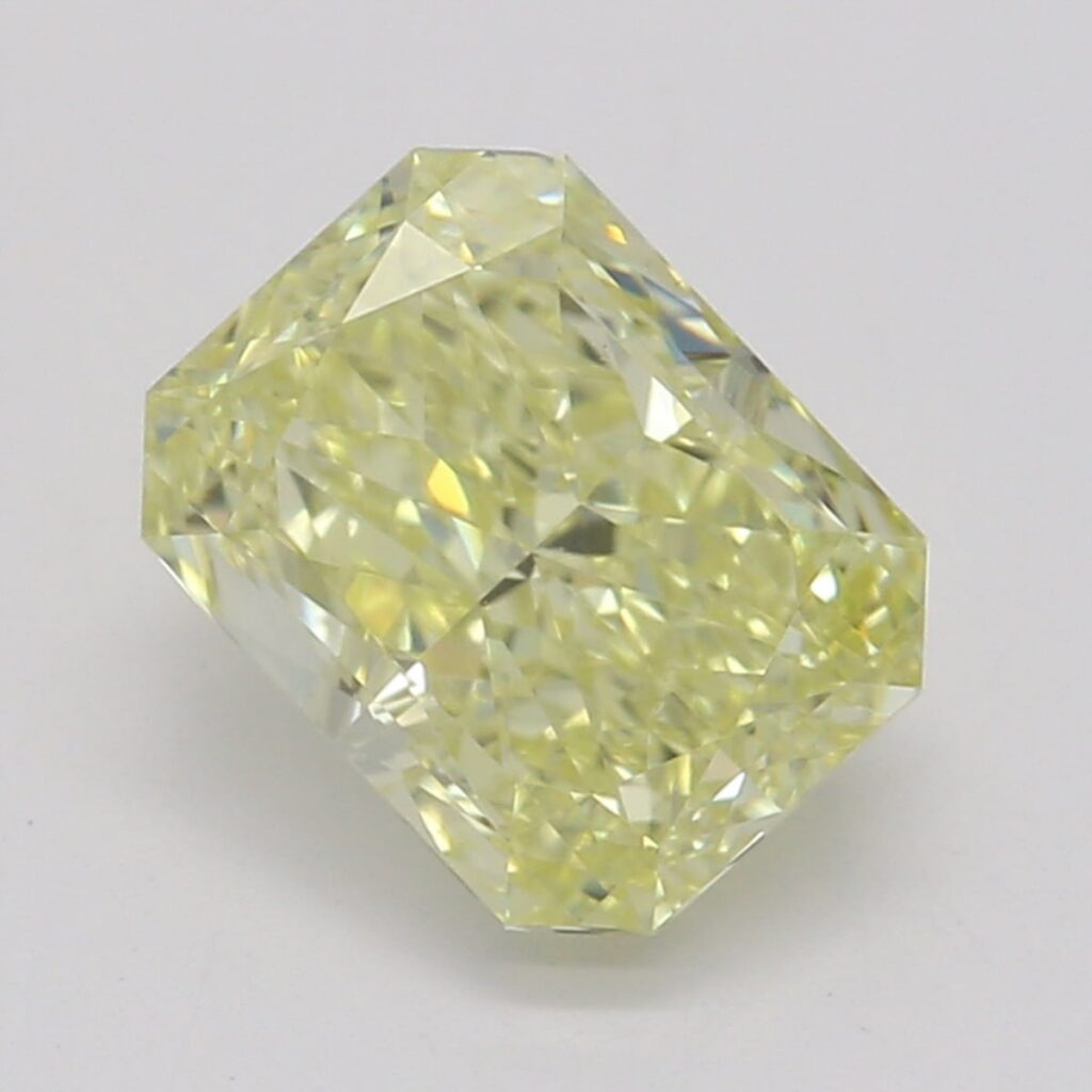 1.00 Ct. Fancy Yellow Radiant Diamond