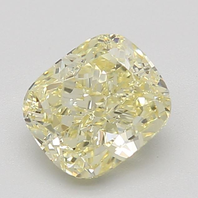 1.01 Ct. Fancy Yellow Cushion Diamond
