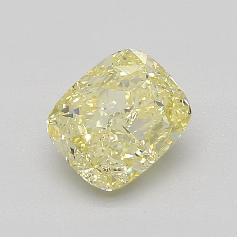 1.01 Ct. Fancy Yellow Cushion Diamond