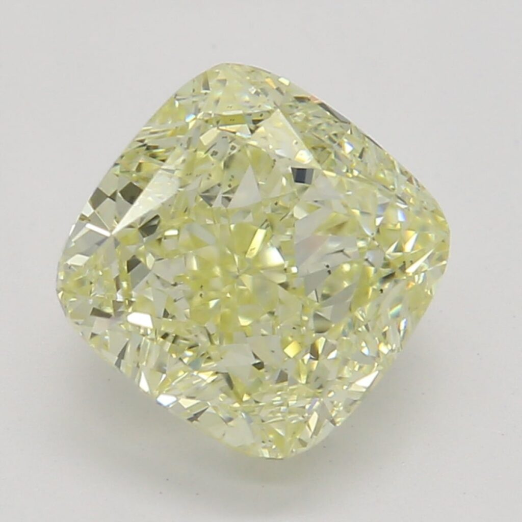 1.51 Ct. Fancy Yellow Cushion Diamond