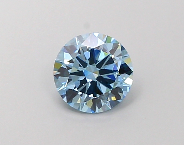 1.00 Ct. Fancy Vivid  Blue Round Lab Grown Diamond