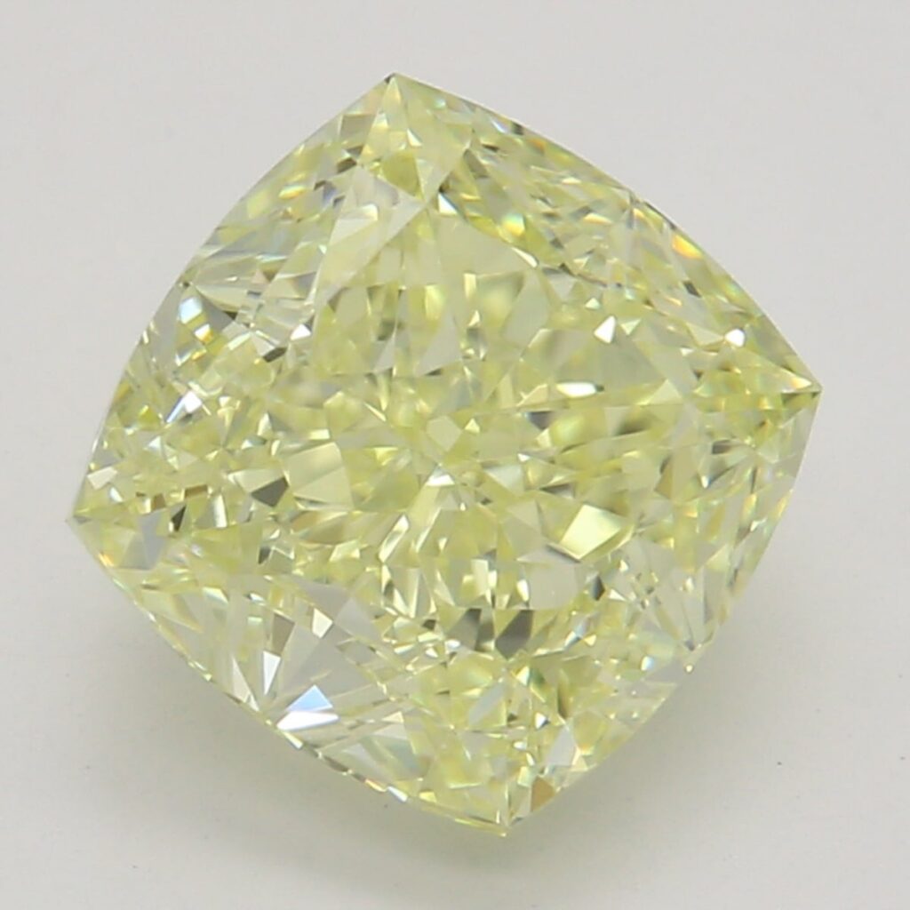 1.81 Ct. Fancy Yellow Cushion Diamond