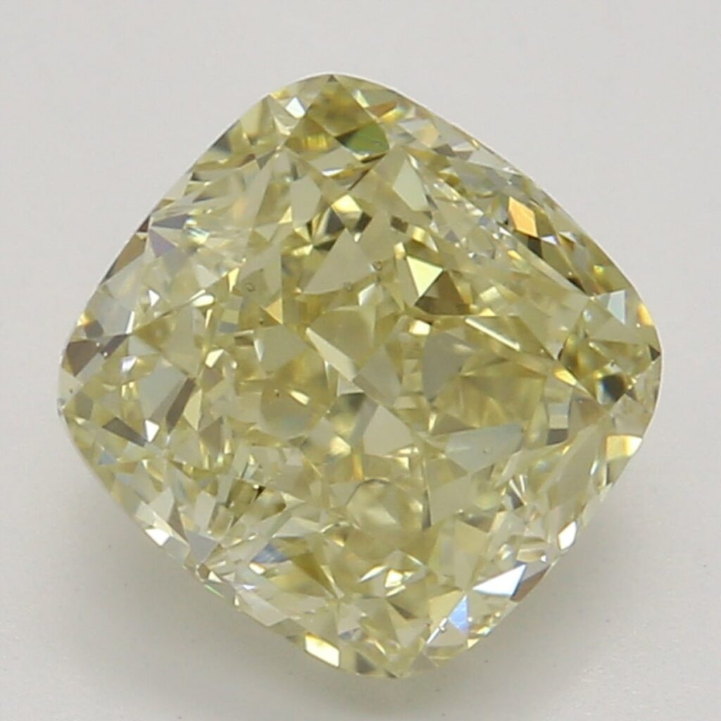 1.23 Ct. Fancy Brownish Yellow Cushion Diamond