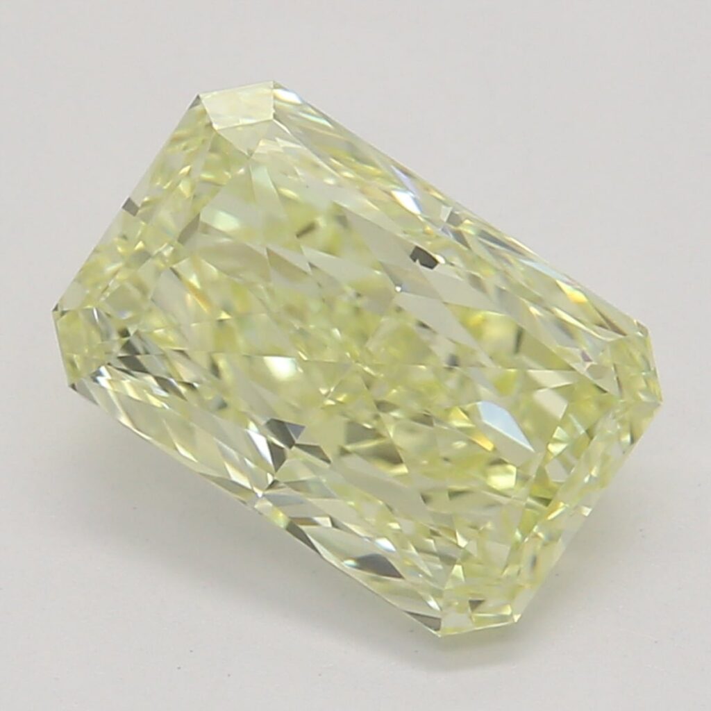 1.08 Ct. Fancy Yellow Radiant Diamond