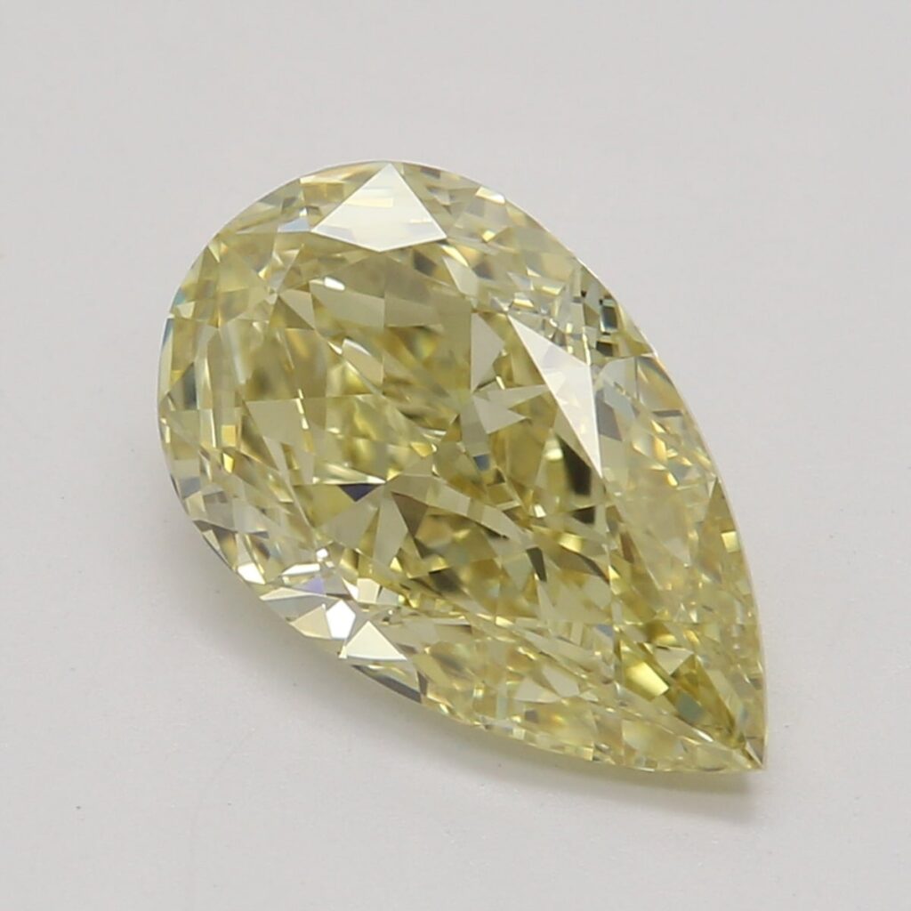 1.29 Ct. Fancy Brownish Yellow Pear Diamond