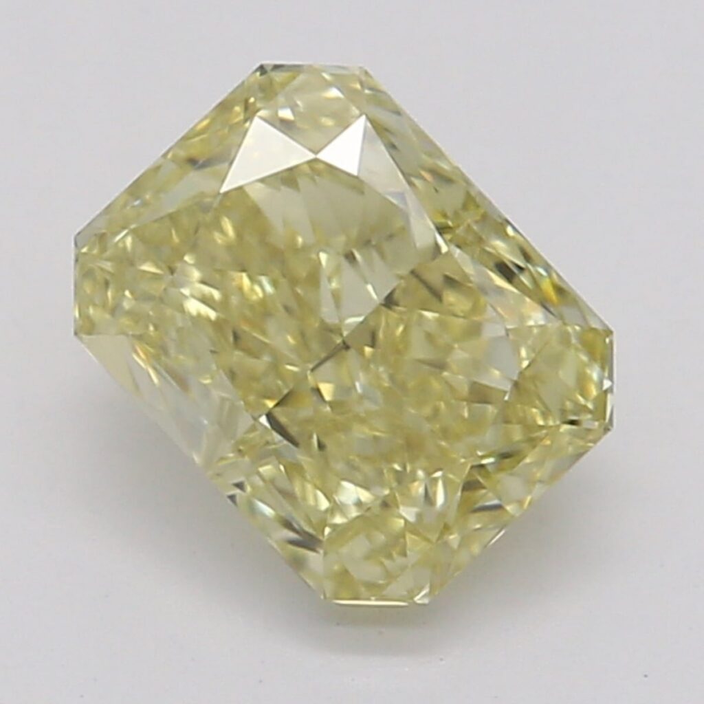 0.62 Ct. Fancy Brownish Yellow Radiant Diamond