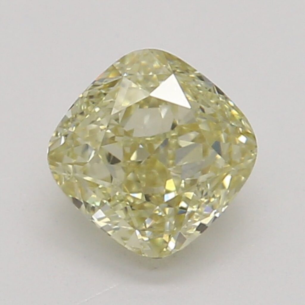 0.45 Ct. Fancy Brownish Yellow Cushion Diamond
