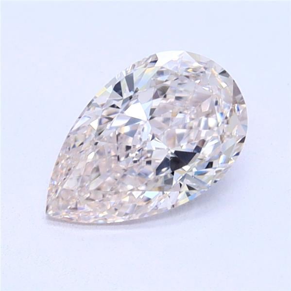 0.41 Ct. Very Light Pink Pear Diamond