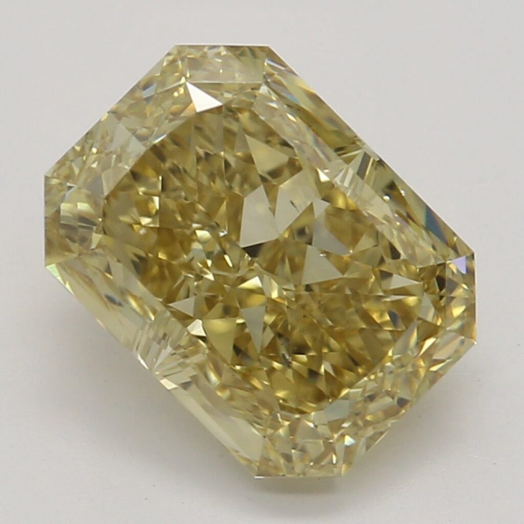 1.50 Ct. Fancy Brown-Yellow Radiant Diamond