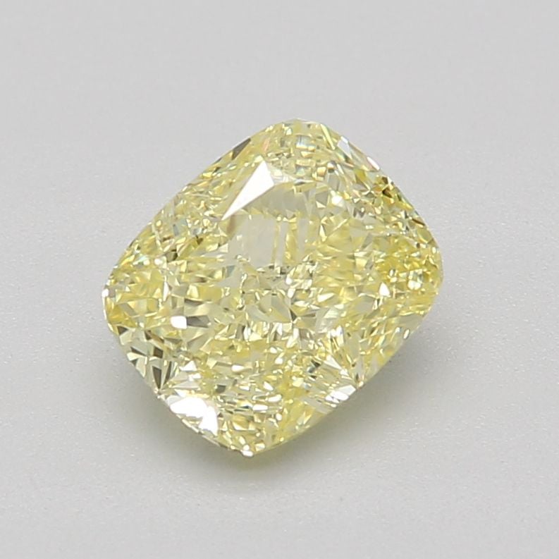 1.01 Ct. Fancy Yellow Cushion Diamond