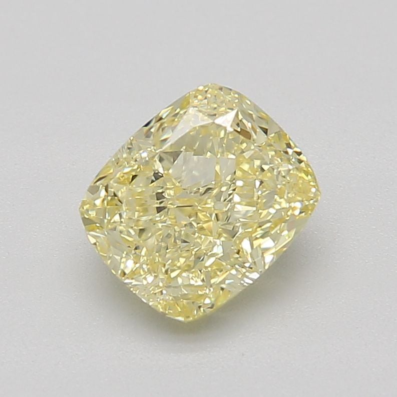 1.02 Ct. Fancy Yellow Cushion Diamond