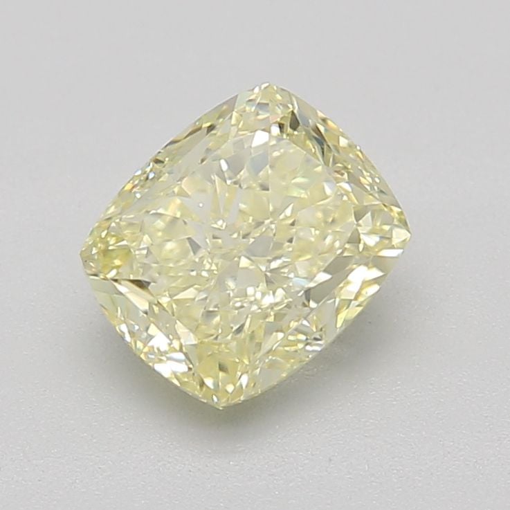 1.01 Ct. Fancy Light Yellow Cushion Diamond