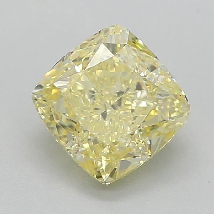 1.01 Ct. Fancy Yellow Cushion Diamond