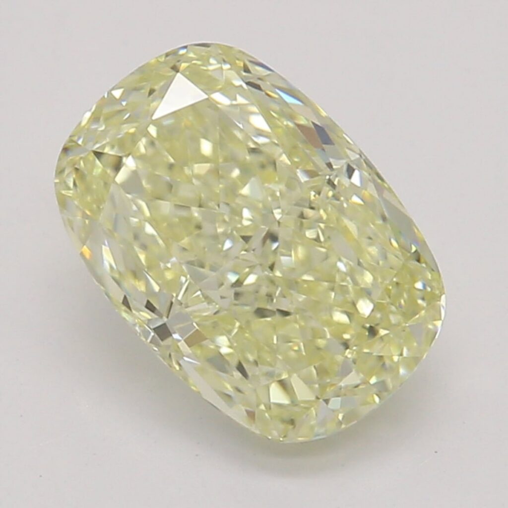 1.01 Ct. Fancy Yellow Cushion Diamond