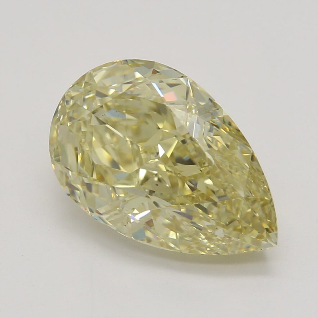 2.36 Ct. Fancy Brownish Yellow Pear Diamond