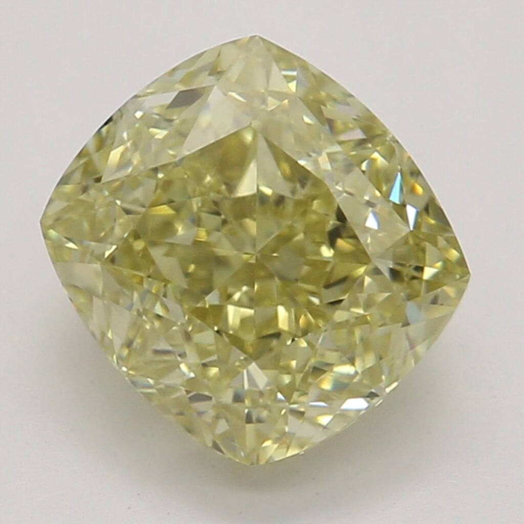 1.50 Ct. Fancy Brownish Yellow Cushion Diamond