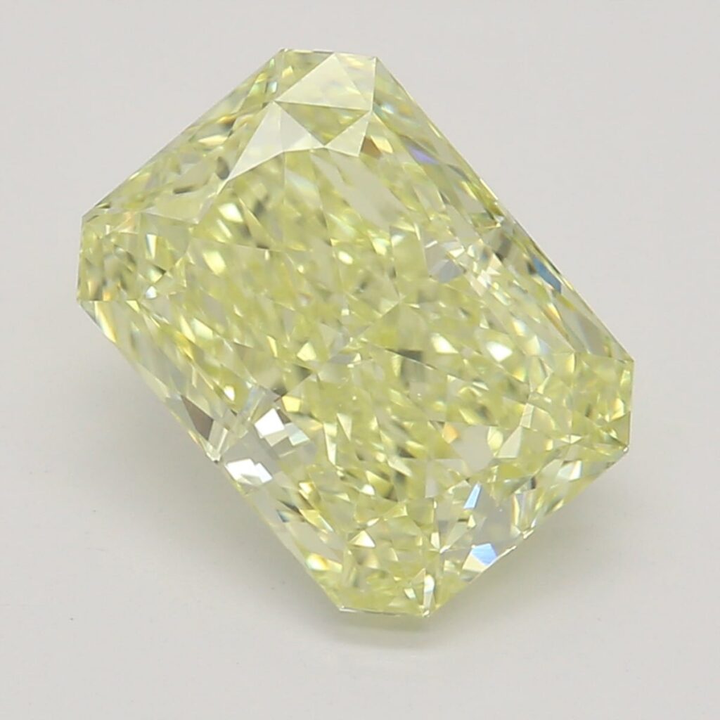 1.54 Ct. Fancy Yellow Radiant Diamond
