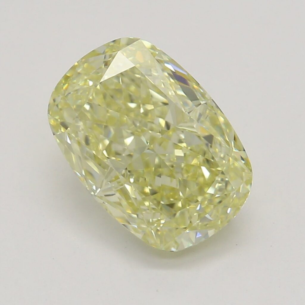 1.51 Ct. Fancy Yellow Cushion Diamond