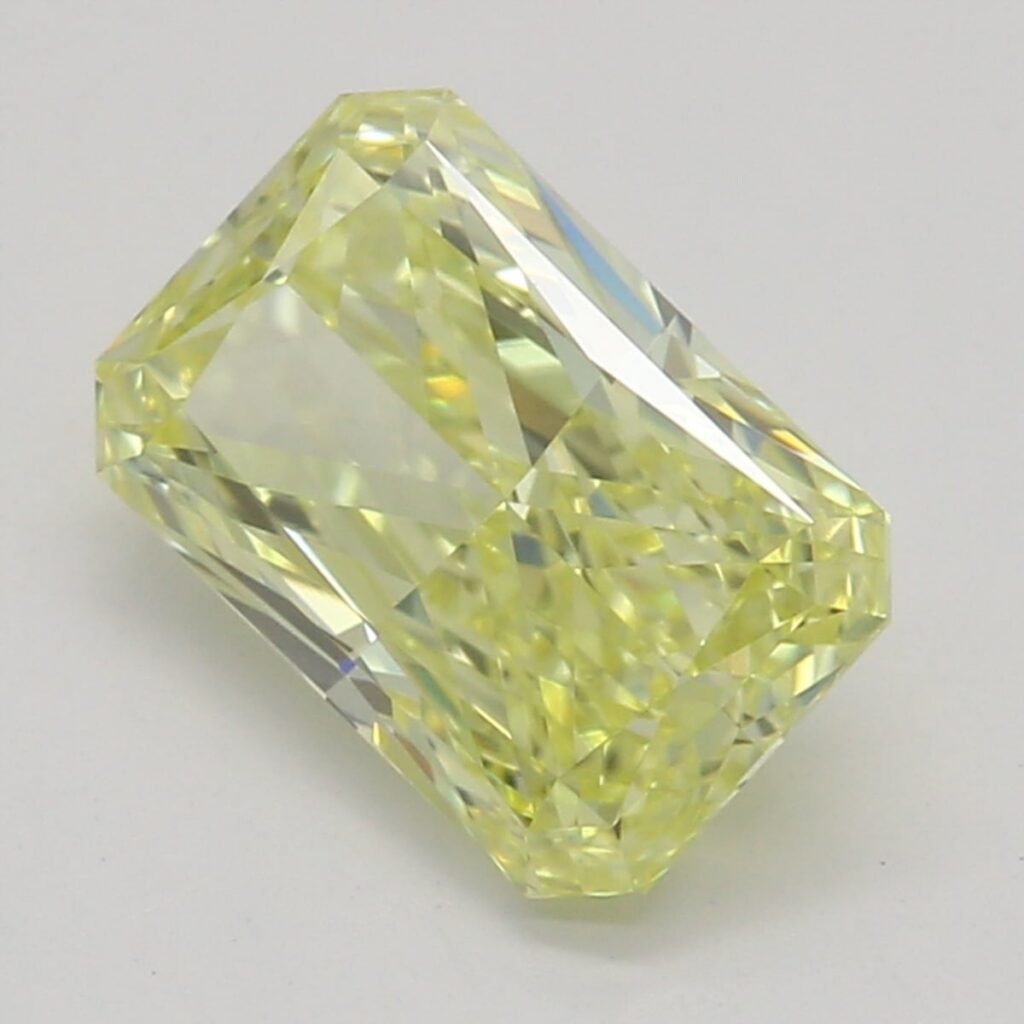 1.00 Ct. Fancy Yellow Radiant Diamond