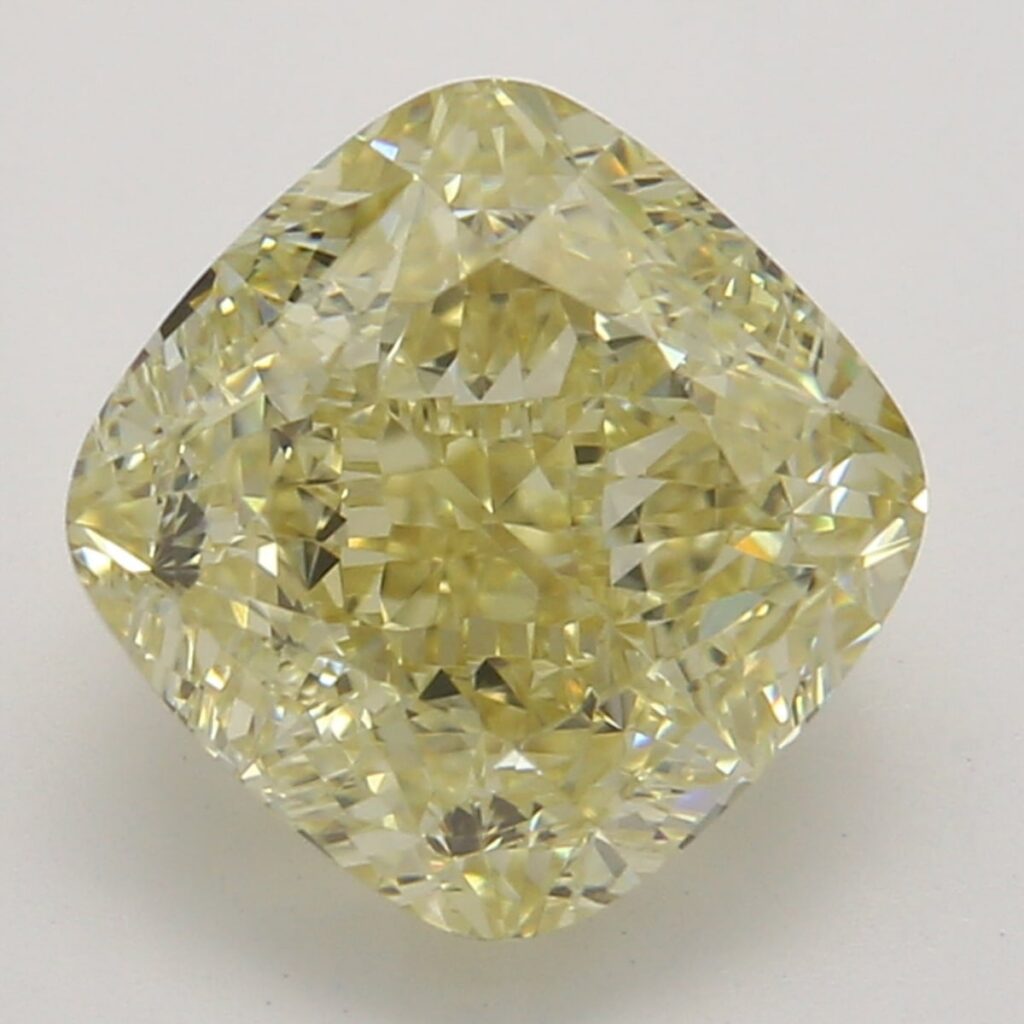 1.60 Ct. Fancy Brownish Yellow Cushion Diamond