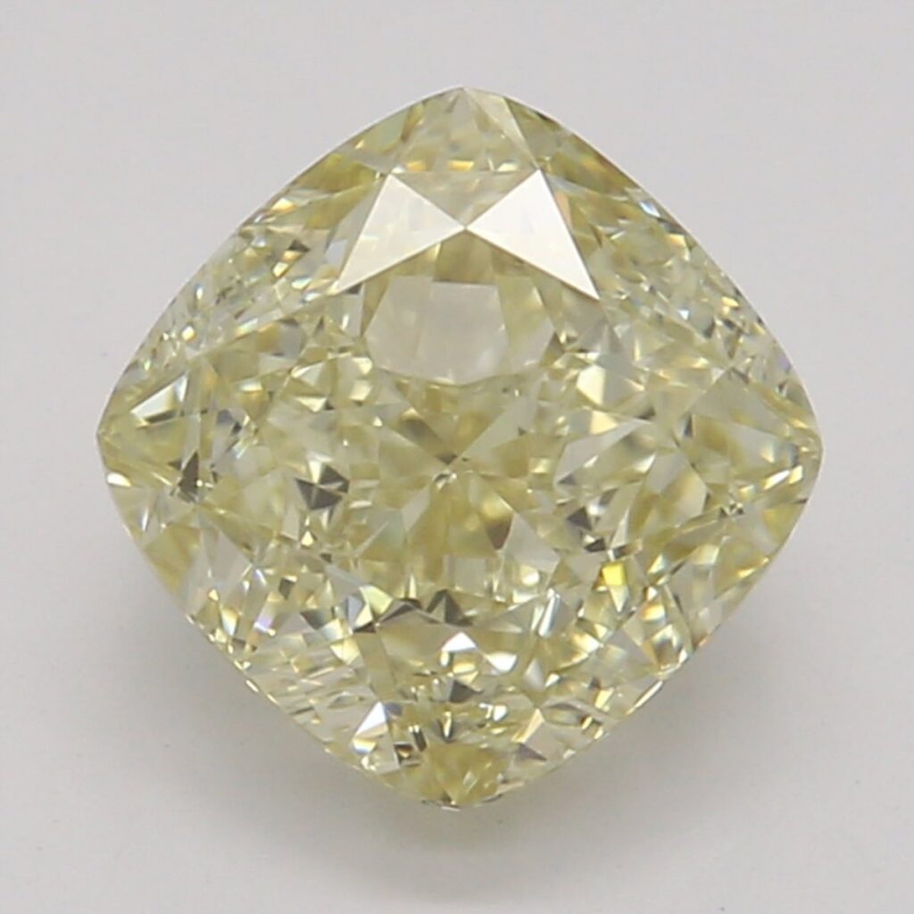1.07 Ct. Fancy Brownish Yellow Cushion Diamond