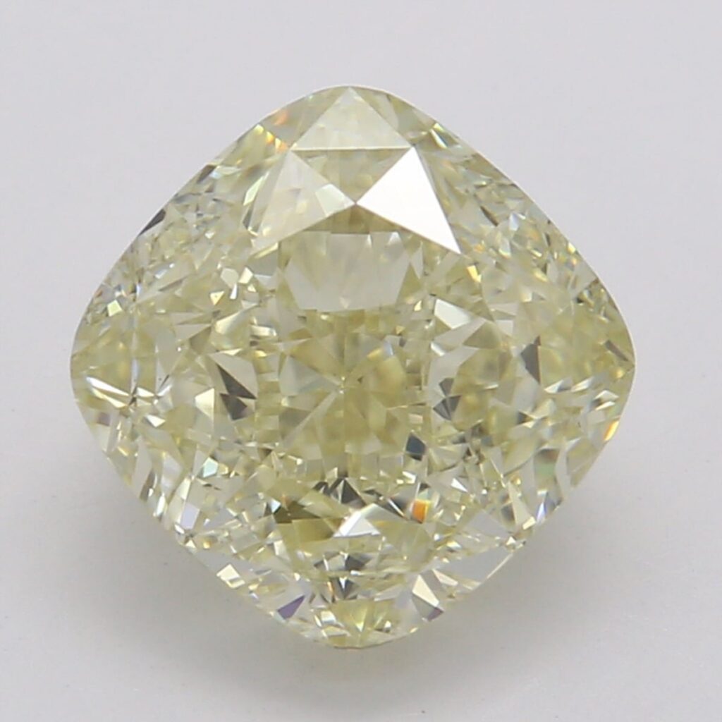 1.62 Ct. Fancy Brownish Yellow Cushion Diamond