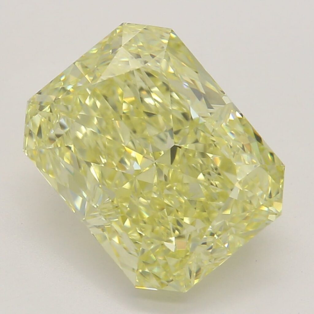 2.72 Ct. Fancy Yellow Radiant Diamond