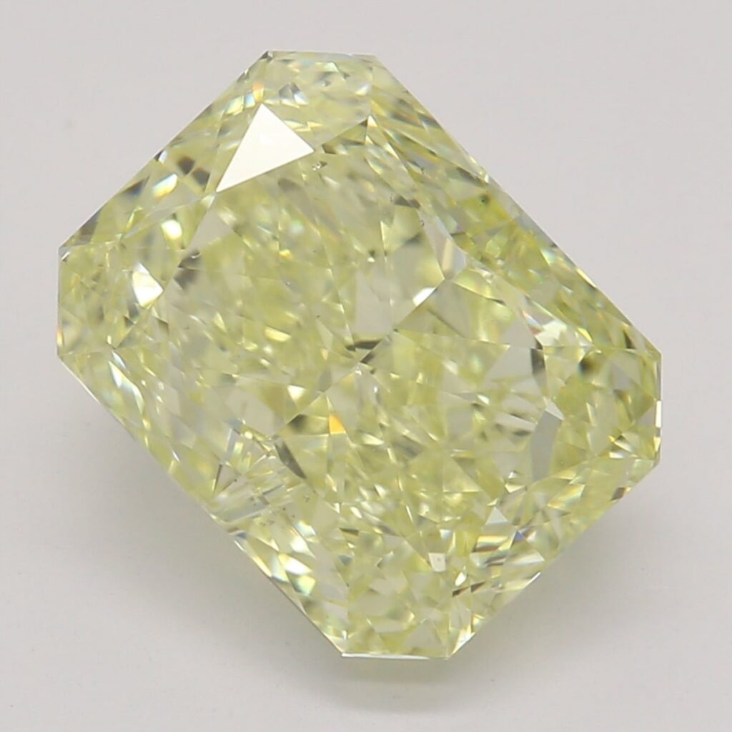 2.54 Ct. Fancy Yellow Radiant Diamond