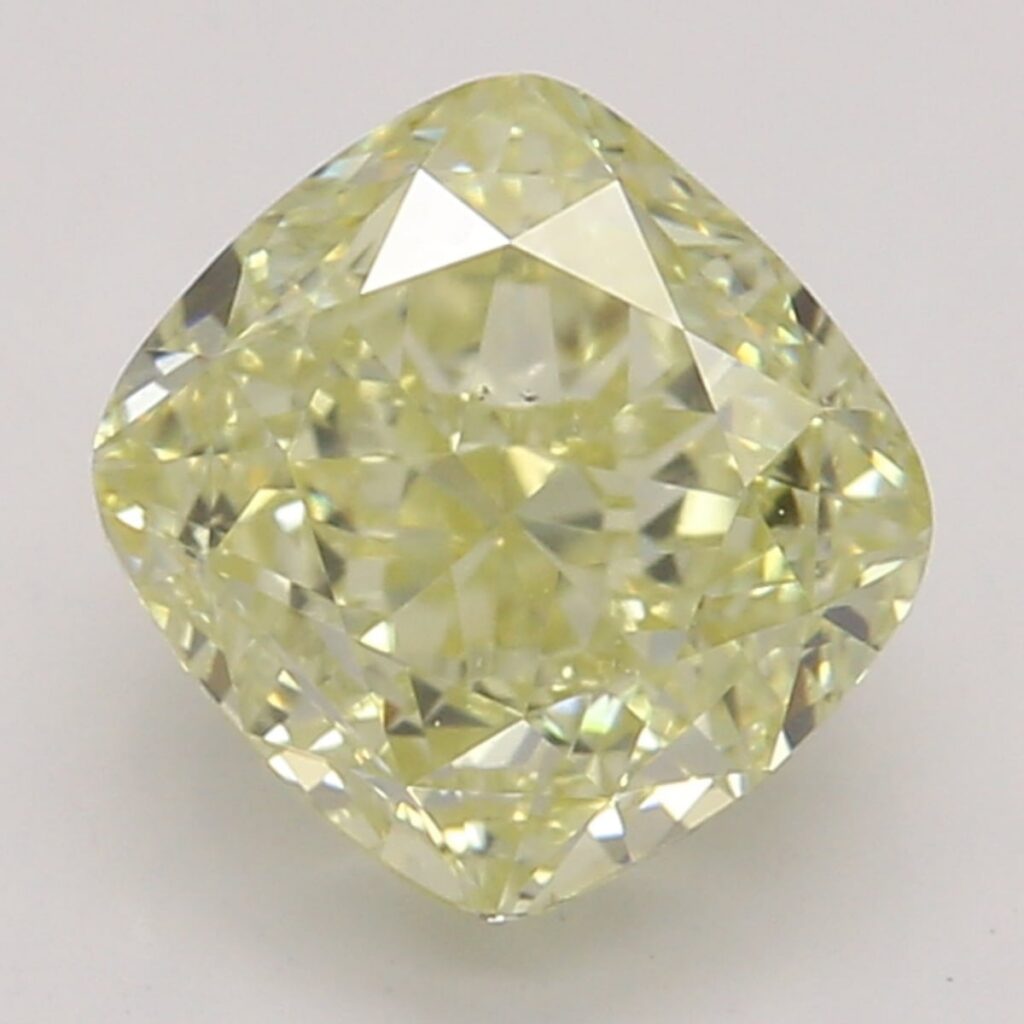 1.00 Ct. Fancy Yellow Cushion Diamond