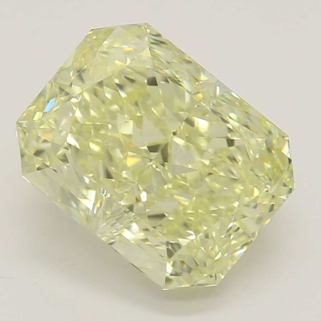 2.35 Ct. Fancy Yellow Radiant Diamond