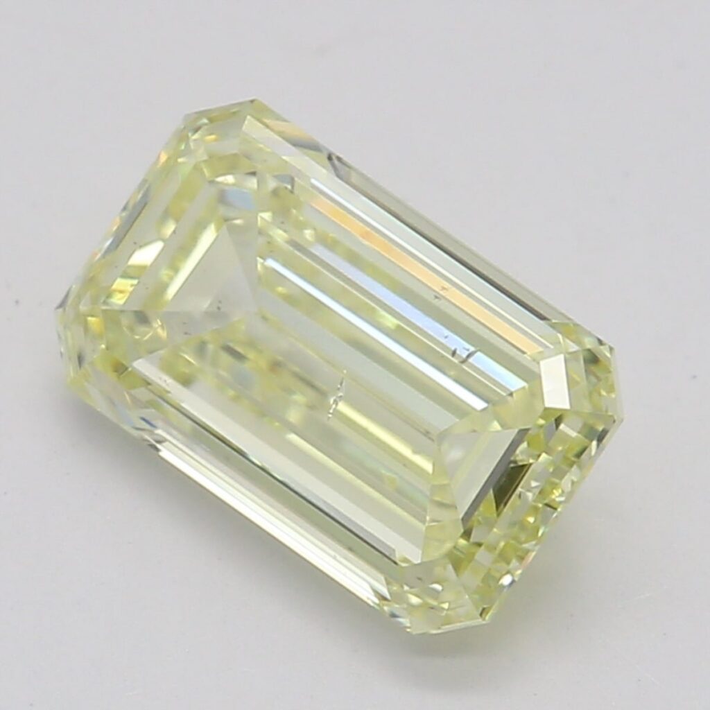 1.00 Ct. Fancy Yellow Emerald Diamond