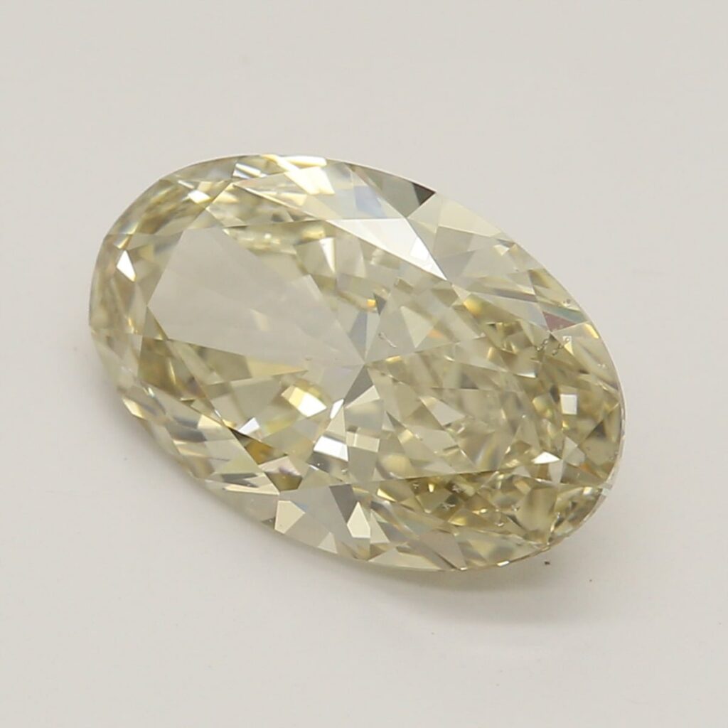 1.36 Ct. Fancy Brown-Yellow Oval Diamond