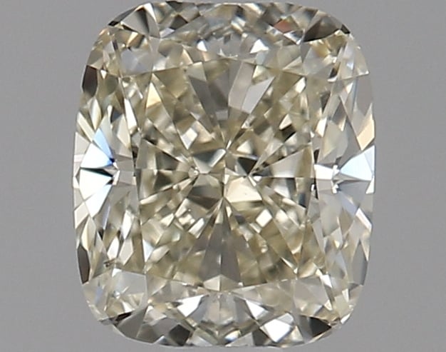 0.80 Ct. Fancy Light Brownish Yellow Cushion Diamond